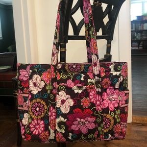 Vera Bradley Mod Floral Pink Tote Bag